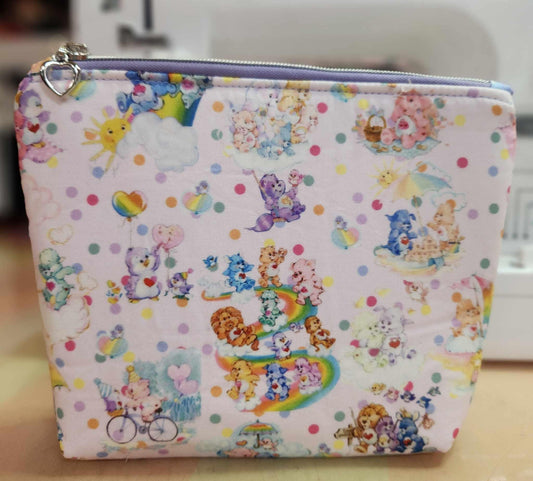 Care Bear Cousins Squared Zipper Pouch Three Sizes