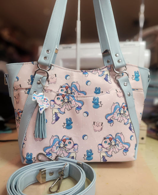 Hatsune Miku Pocket Monsters Large Handbag