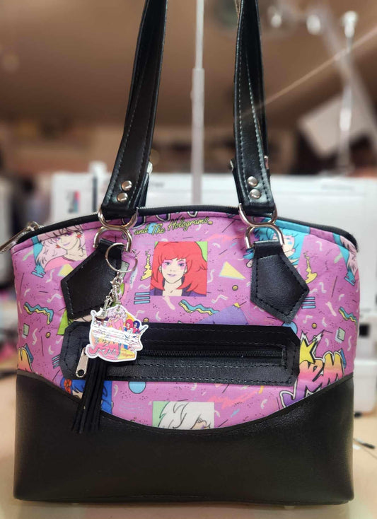 80's Rocker & Band Domed Handbag