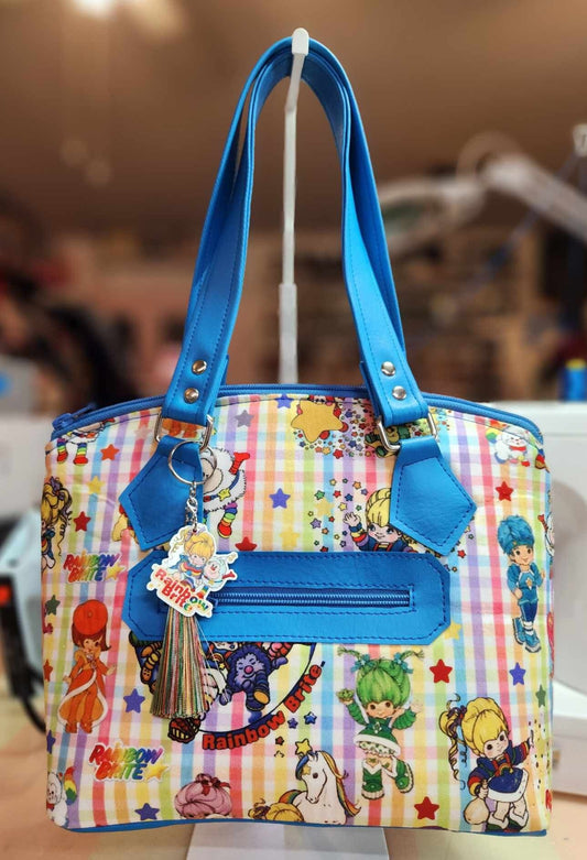 80's Rainbow Friends Domed Handbag
