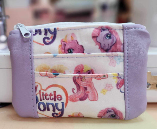 80's My Pony Zip-Up Cardholder