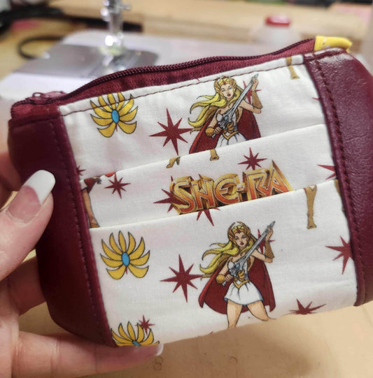 Princess of Power Zip-Up Cardholder