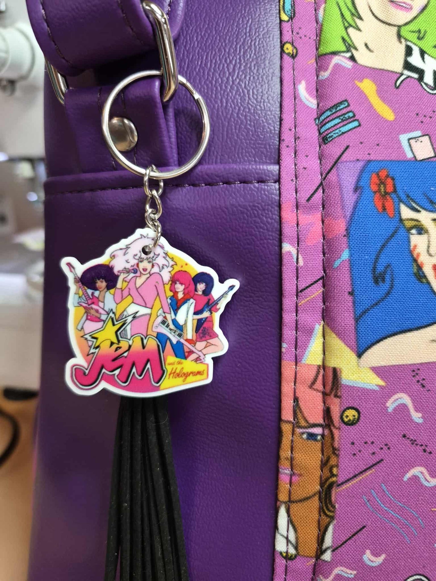 80's Rockers Jem Crossbody Bag
