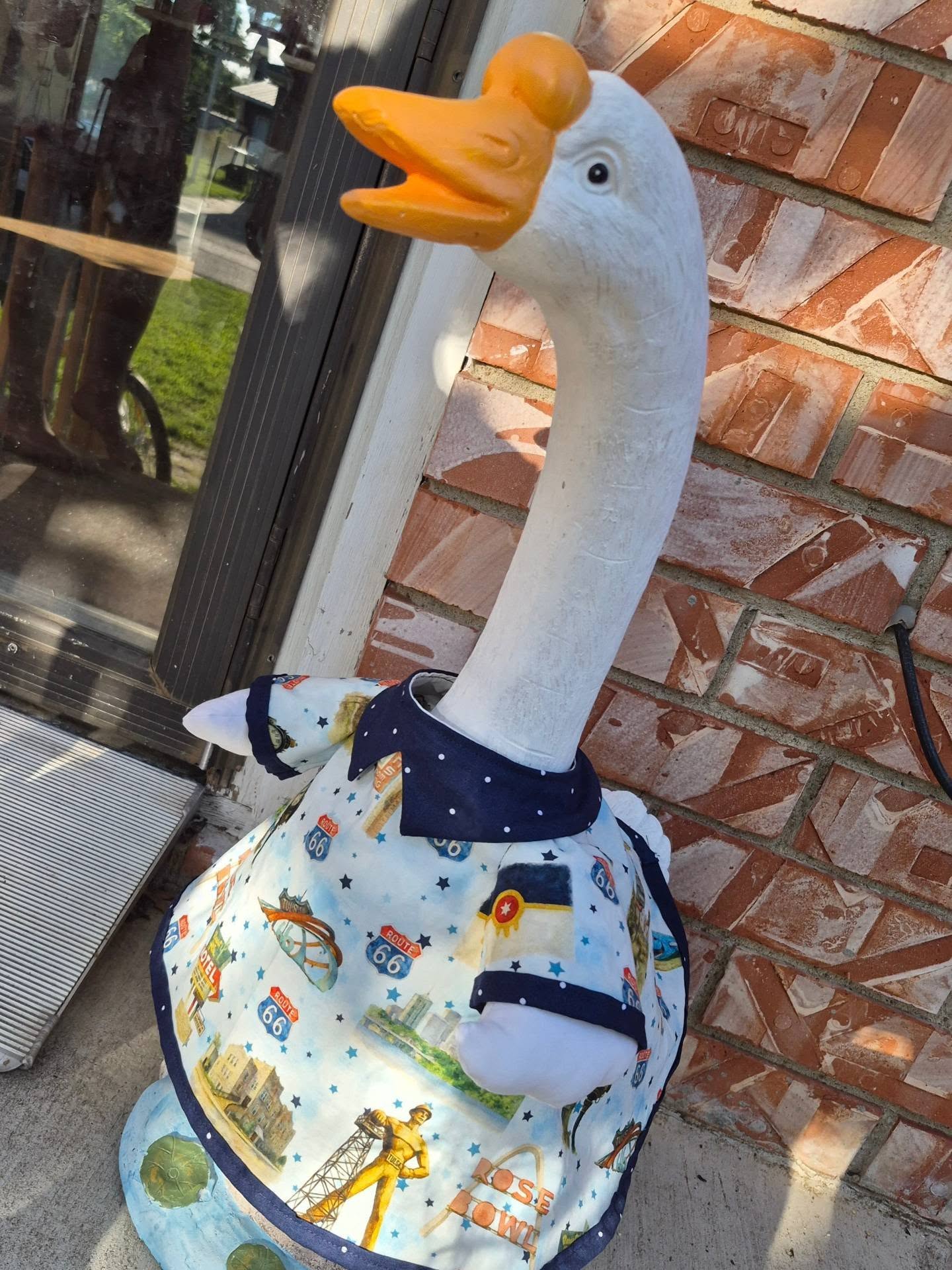 Route 66 Tulsa Icons Porch Goose Dress