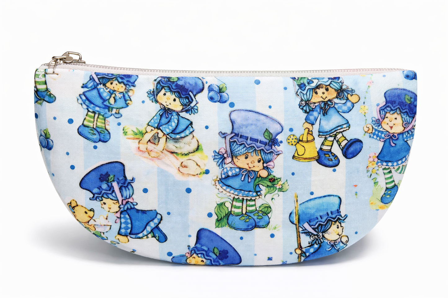 80's Blueberry Girl Zippered Sunglasses Glasses Case