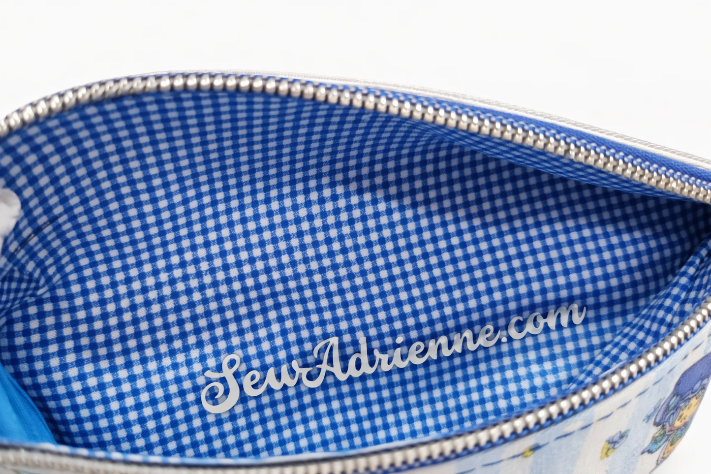 80's Blueberry Girl Zippered Sunglasses Glasses Case
