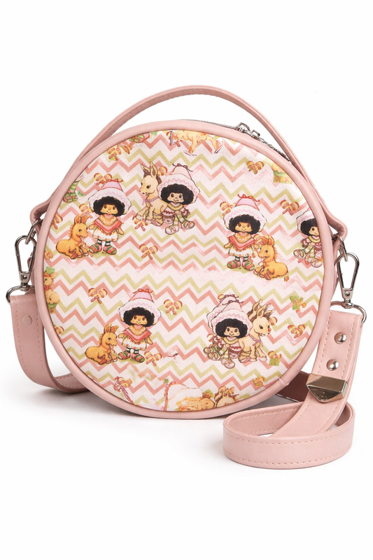Scented Option! 80's Cafe Ole Girl Circle Bag Crossbody