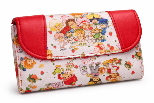 Strawberry Girl and Friends Accordion Wallet