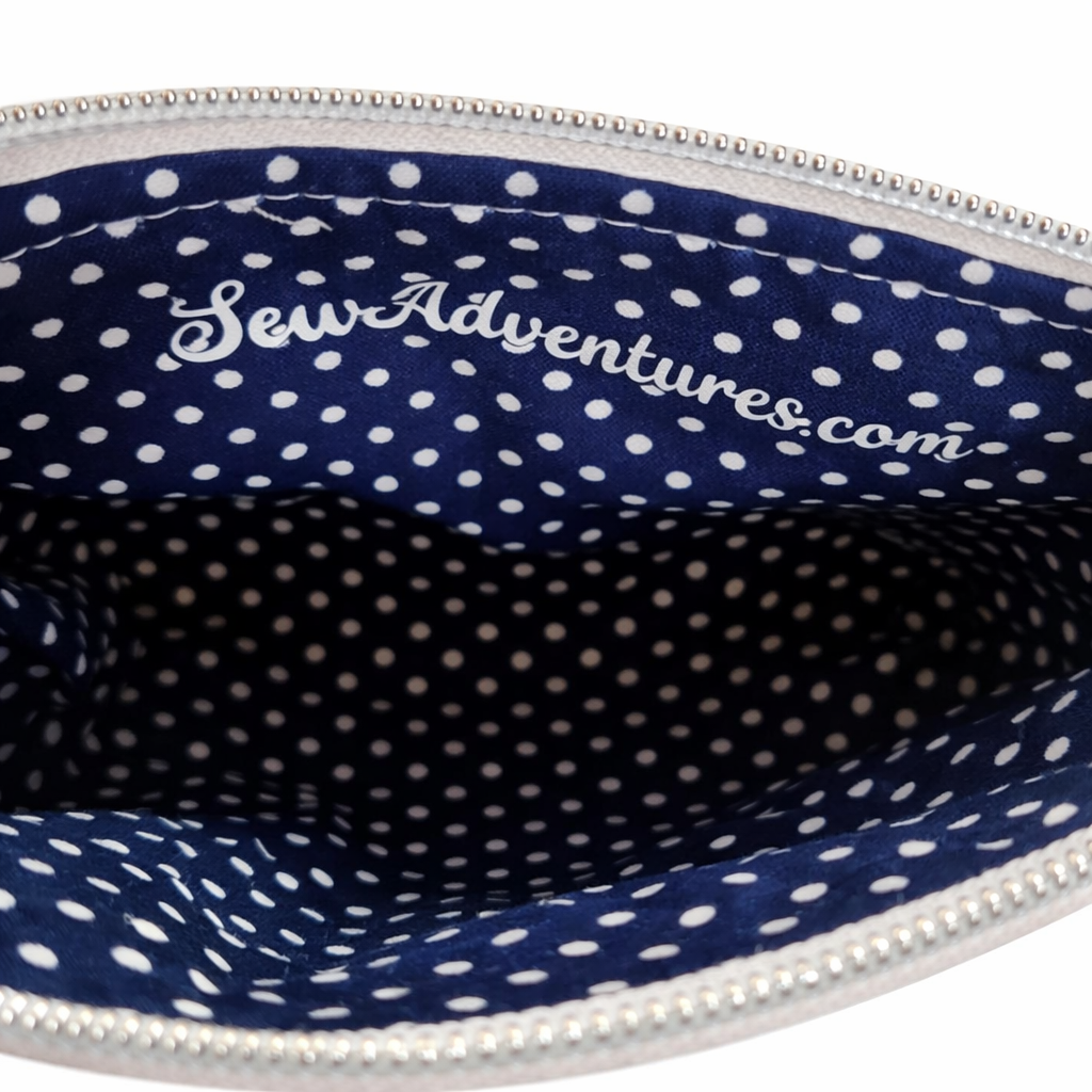 Angel Cake Girl Squared Zipper Pouch Two Sizes