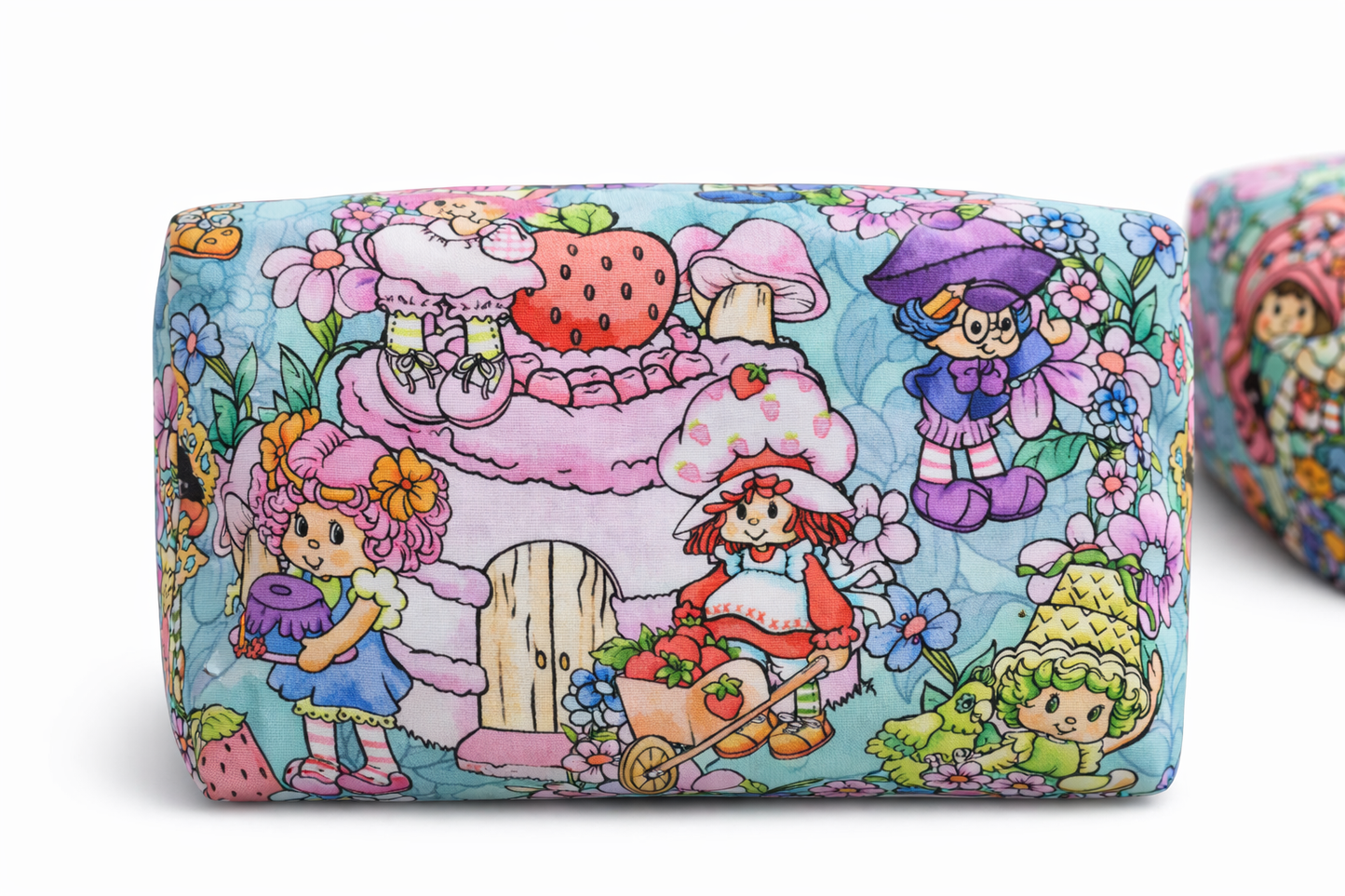 80's Strawberry Friends Boxed Zipper Pouch