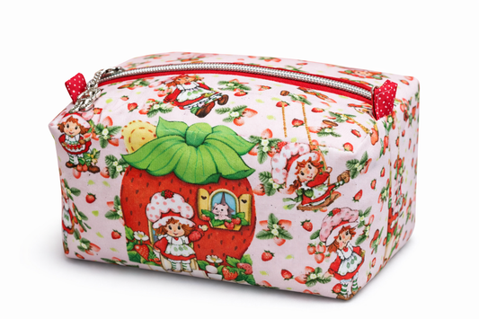 80's Strawberry Girl Boxed Zipper Pouch
