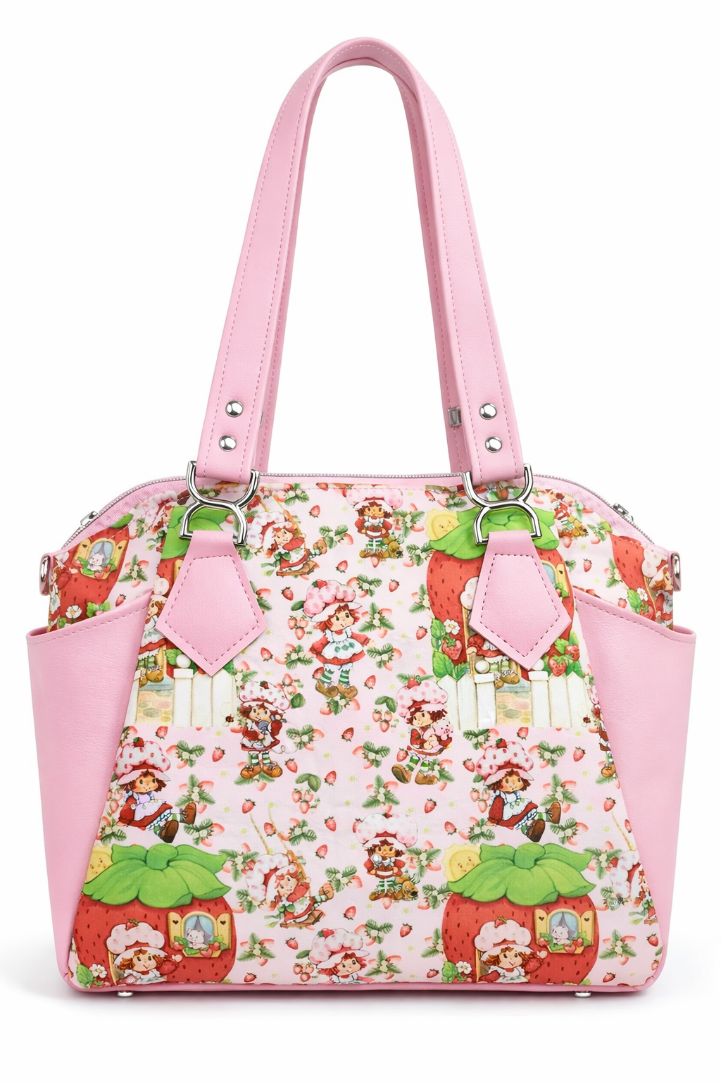 Scented Option! Strawberry Friends Pink Shoulder Bag