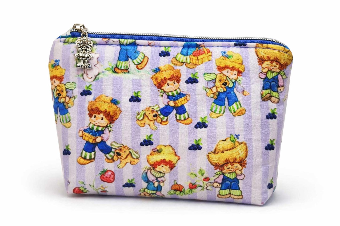 80's Huckleberry Boy Squared Zipper Pouch Two Sizes