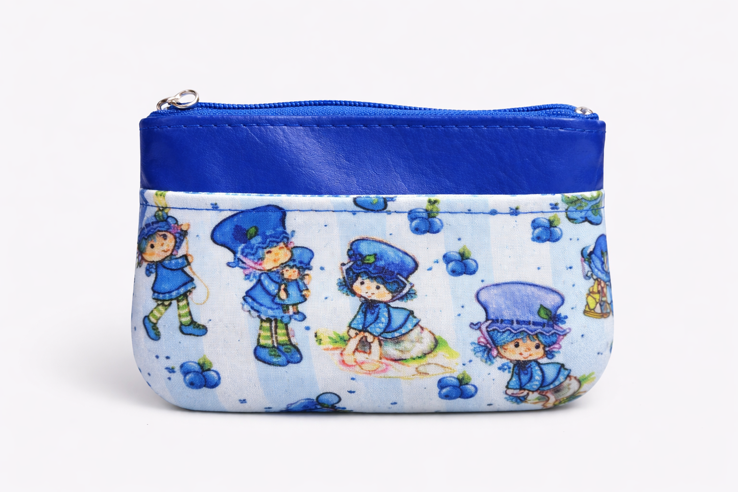 80's Blueberry Girl Zip-Up Cardholder