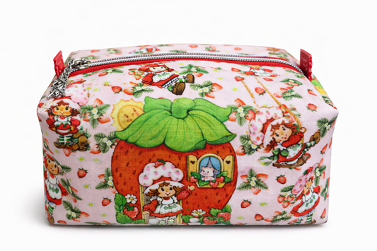 80's Strawberry Girl Boxed Zipper Pouch