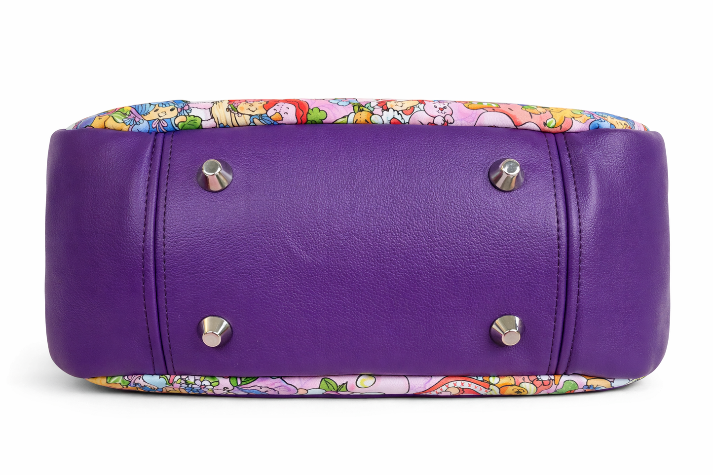 Scented Option! Strawberry Friends Purple Large Handbag