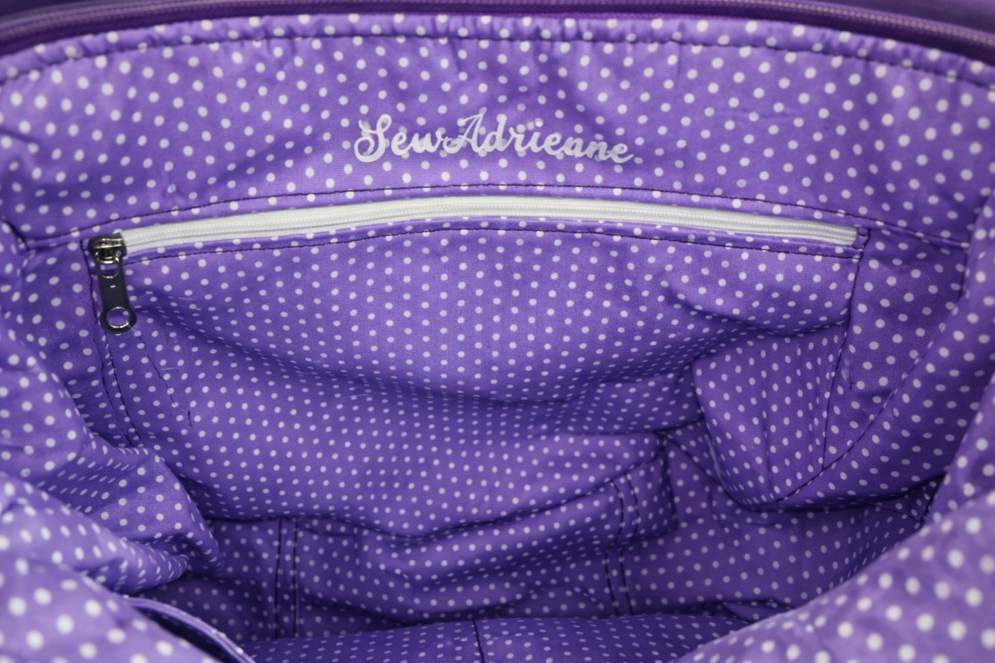 Scented Option! Strawberry Friends Purple Large Handbag