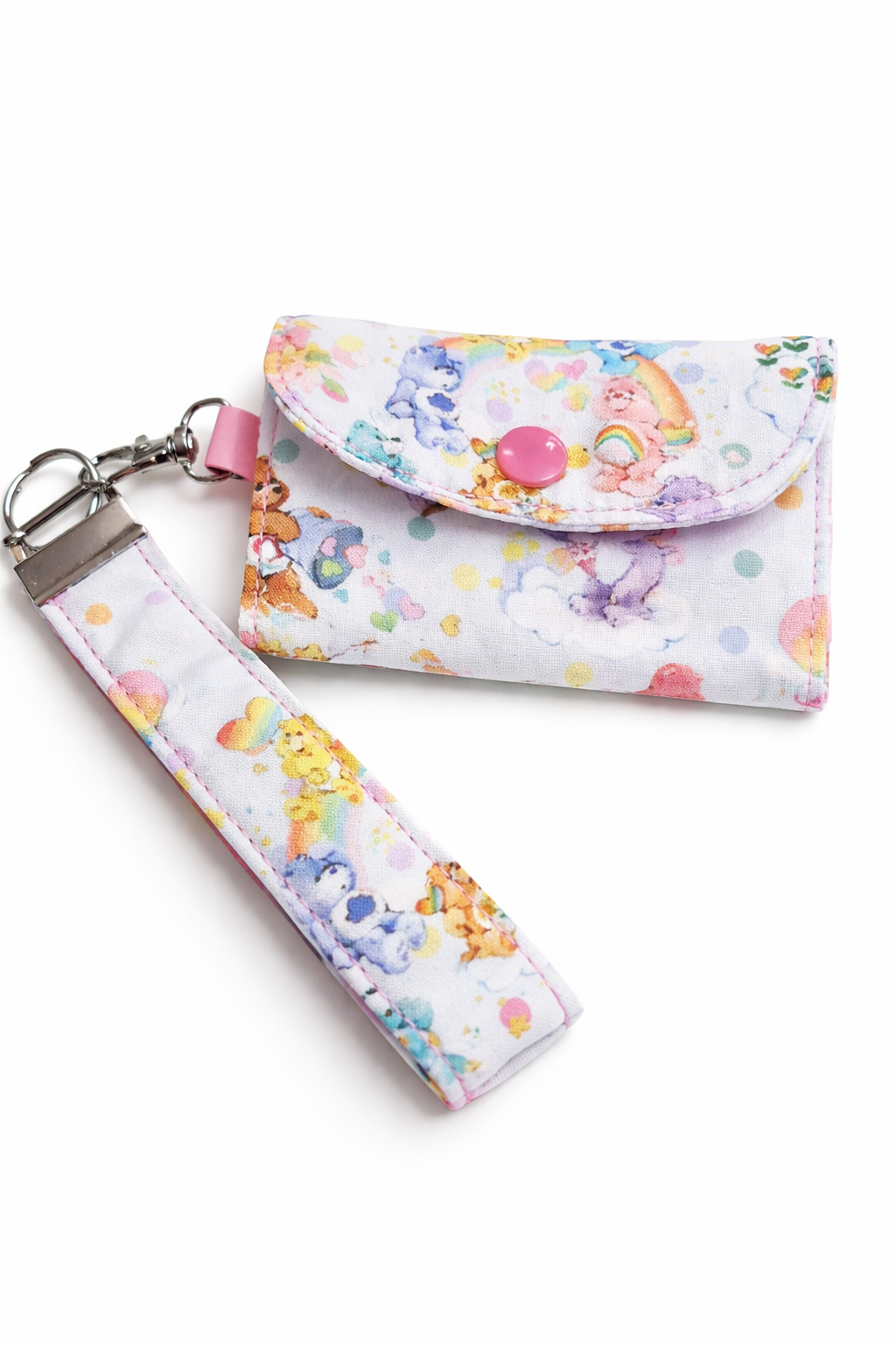 Caring Bears Key Fob & Card Holder Set