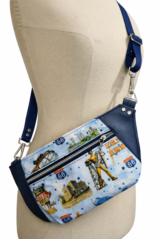 Route 66 Tulsa Icons Fanny Pack Sling Pack