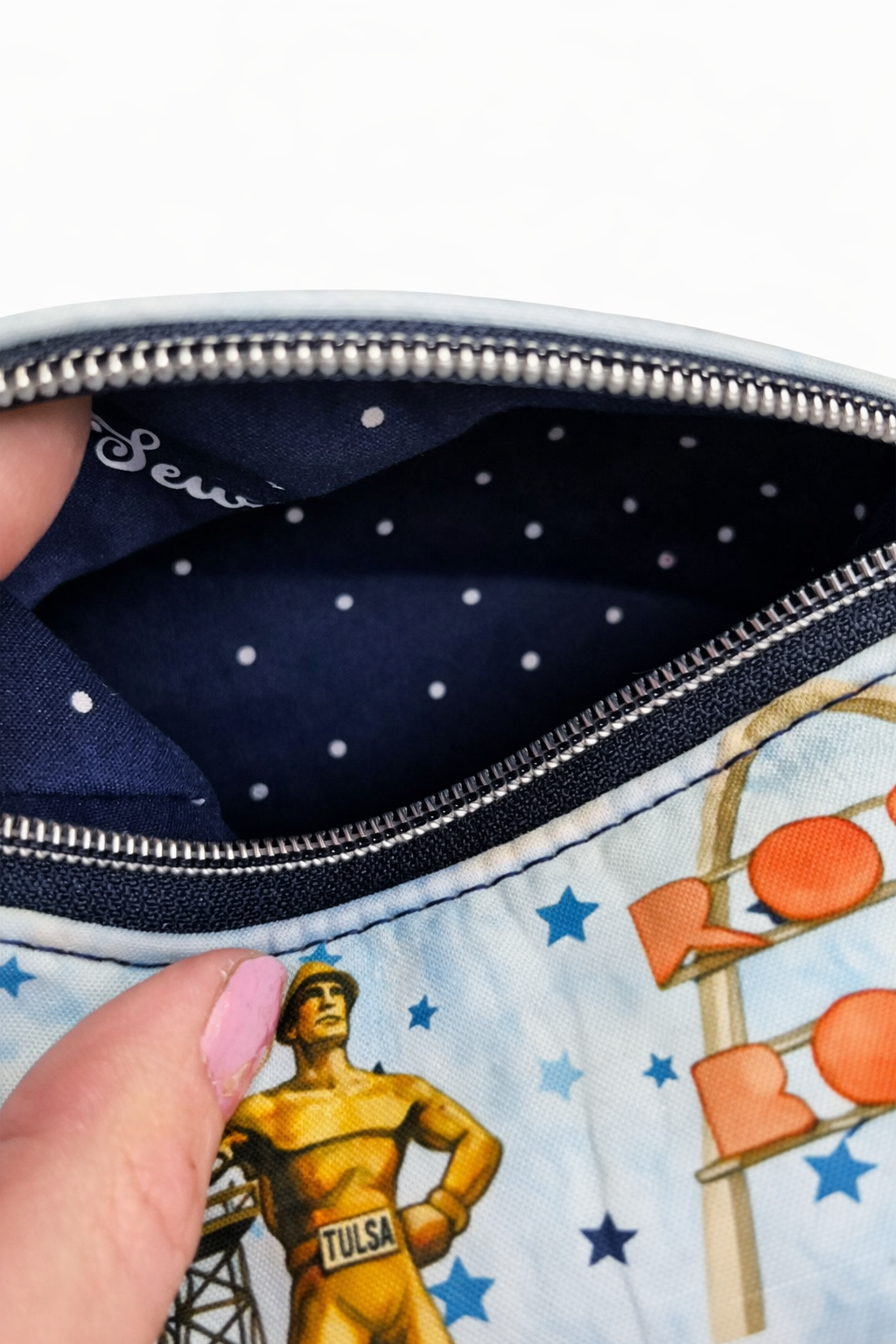 Route 66 Tulsa Icons Fanny Pack Sling Pack