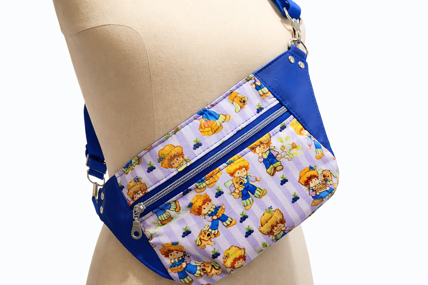 80's Huckleberry Friend Fanny Pack Crossbody Slingpack