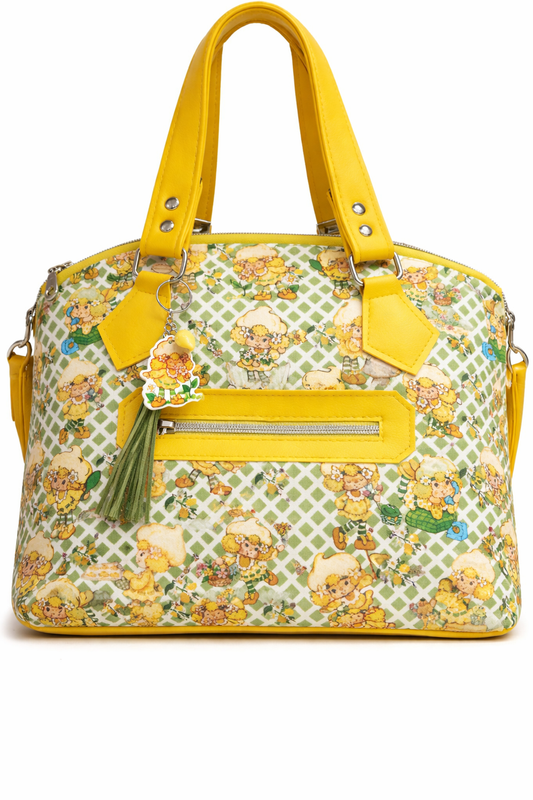 Scented Option! Lemon Girl Domed Handbag