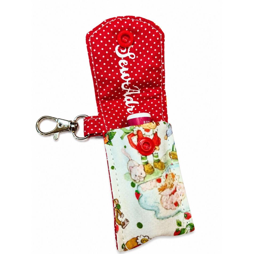 Strawberry Shortcake Friends Lip Balm Holder Clip