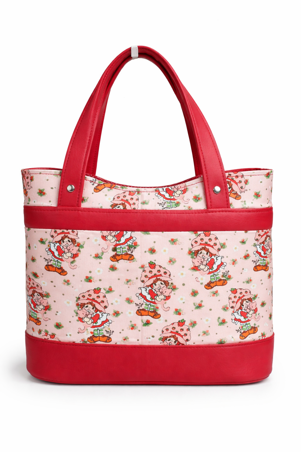 Scented Option! Originial 1978 Drawing Strawberry Girl Collab with Creator Muriel J. Fahrion Handbag