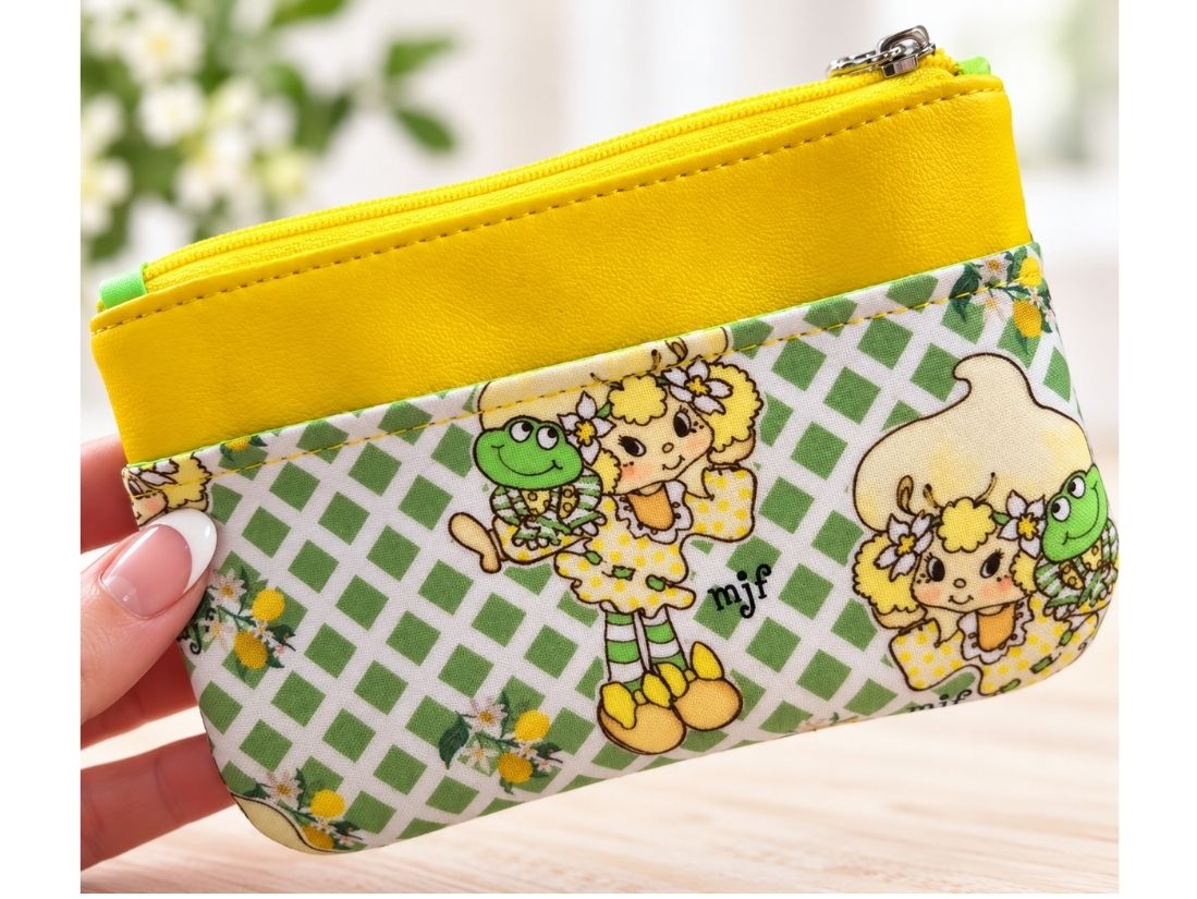 Lemon Meringue Collab with Creator Muriel J. Fahrion Zip-Up Cardholder