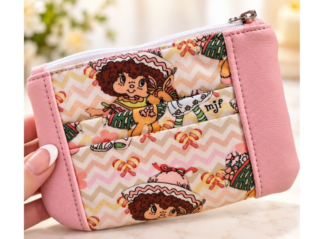 Cafe Ole Collab with Creator Muriel J. Fahrion Zip-Up Cardholder