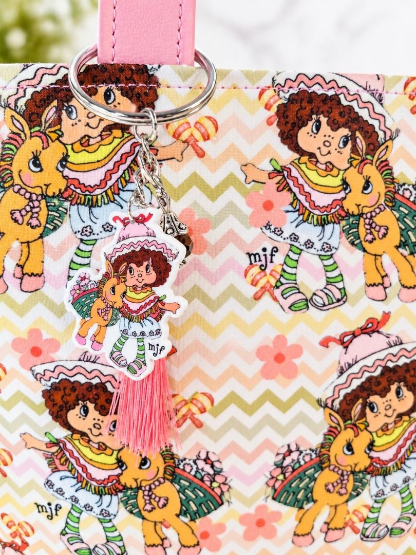 Cafe Ole’ Collab with Creator Muriel J. Fahrion Zippered Tote Bag