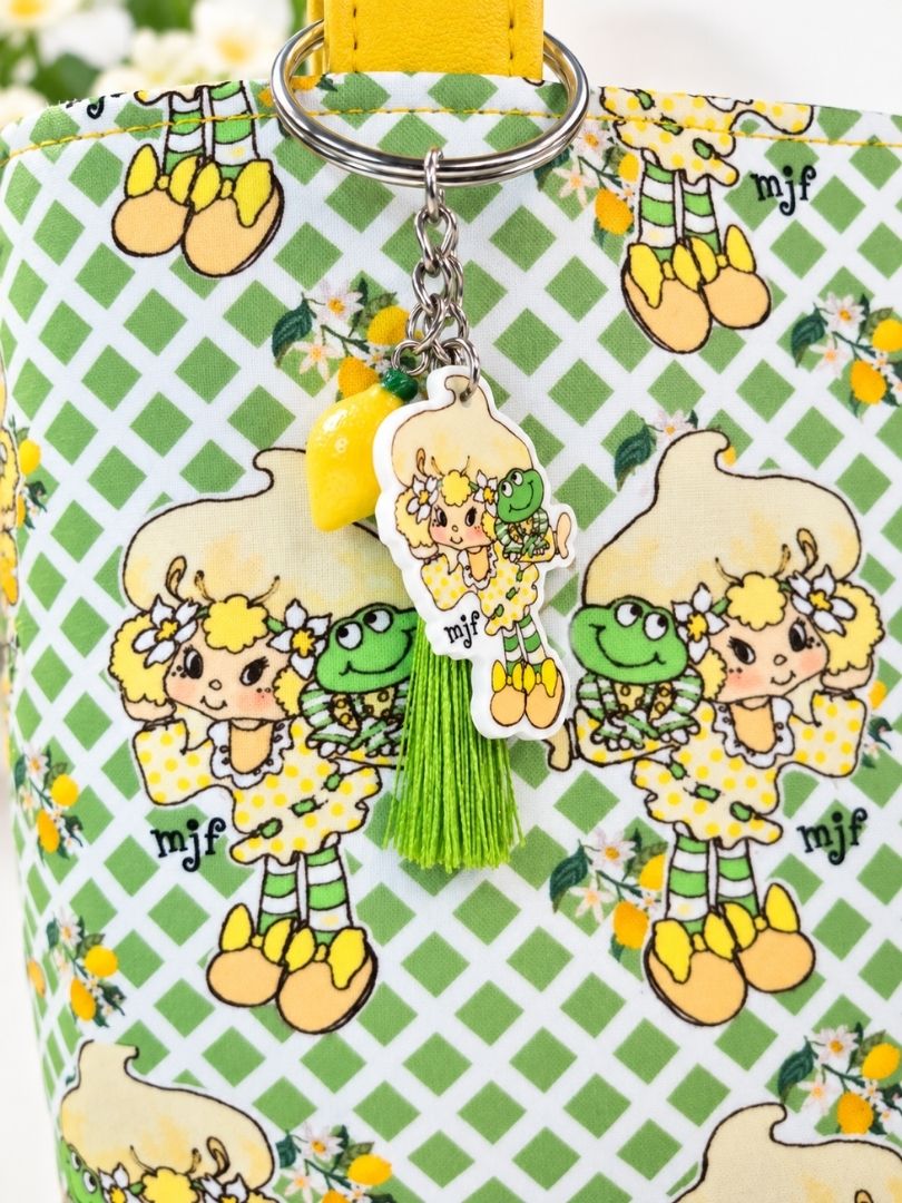 Lemon Meringue Collab with Creator Muriel J. Fahrion Zippered Tote Bag