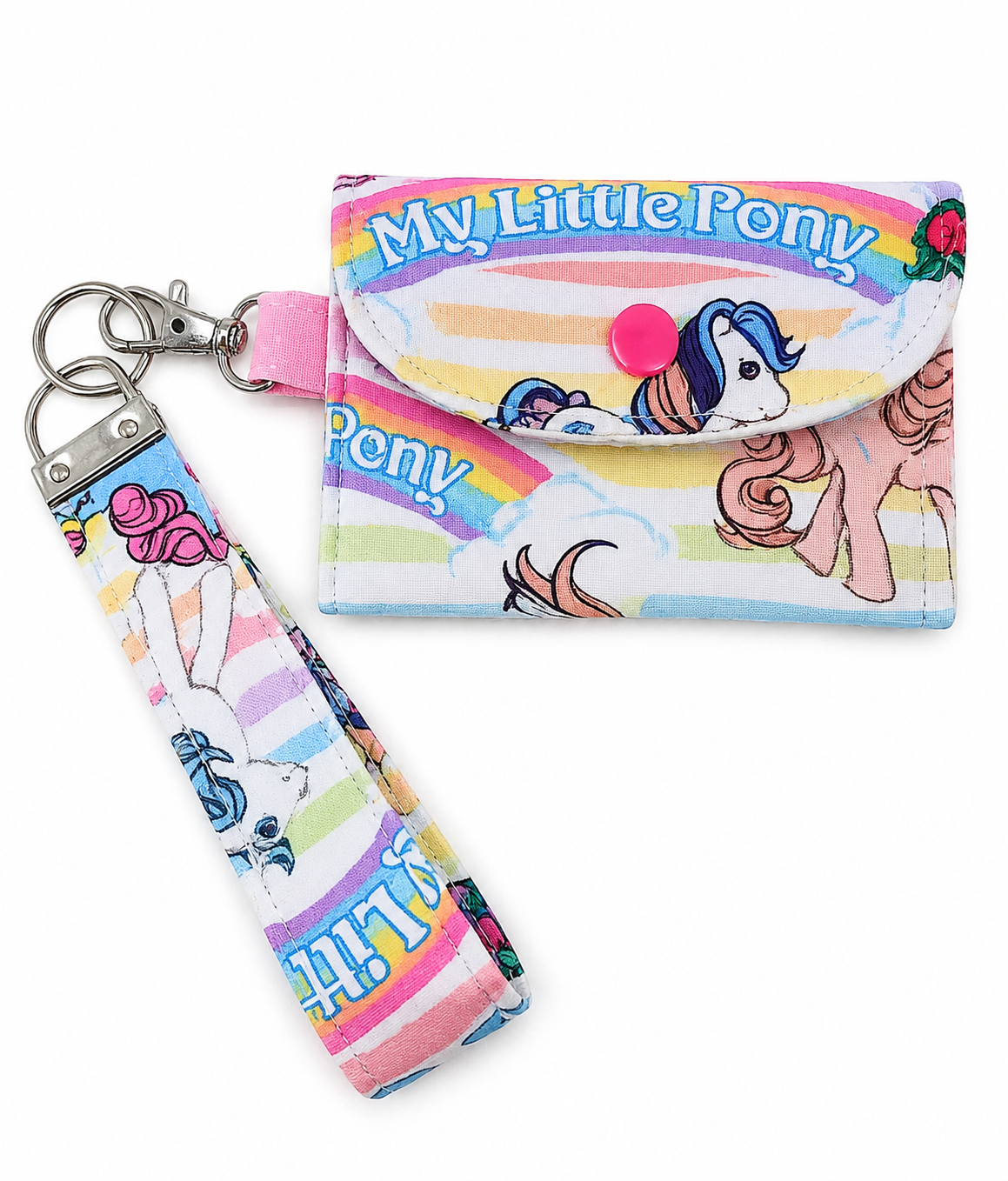 My Pony Friends G1 Key Fob & Card Holder Set