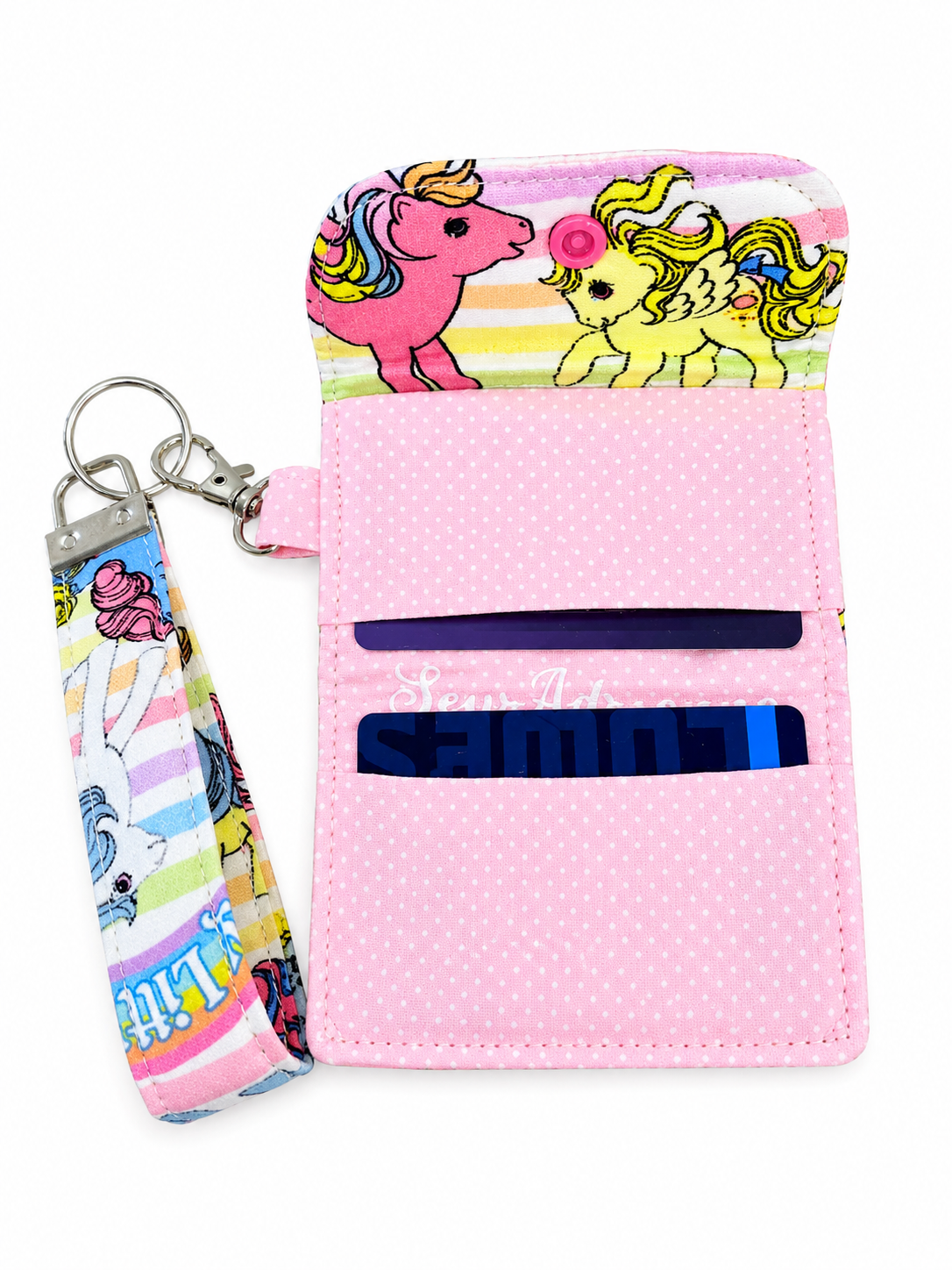 My Pony Friends G1 Key Fob & Card Holder Set