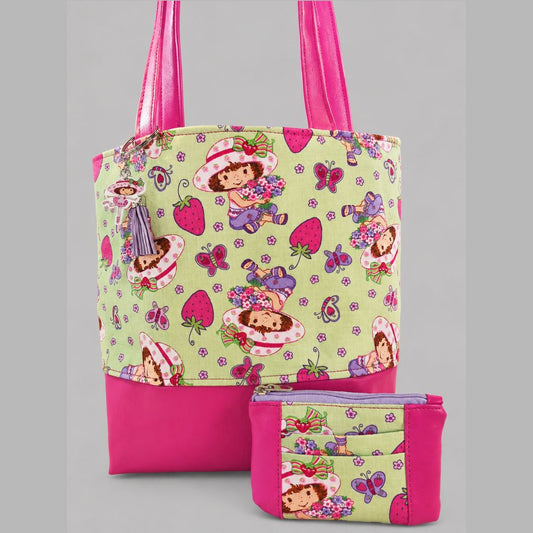 Early 2000's Strawberry Girl Simple Tote Bag