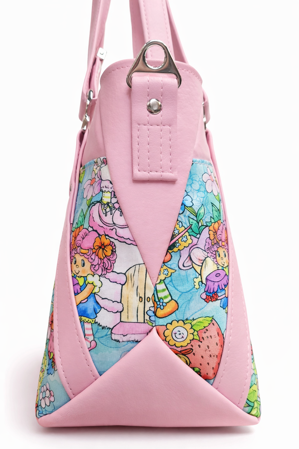 Scented Option! Strawberry Friends Large Handbag