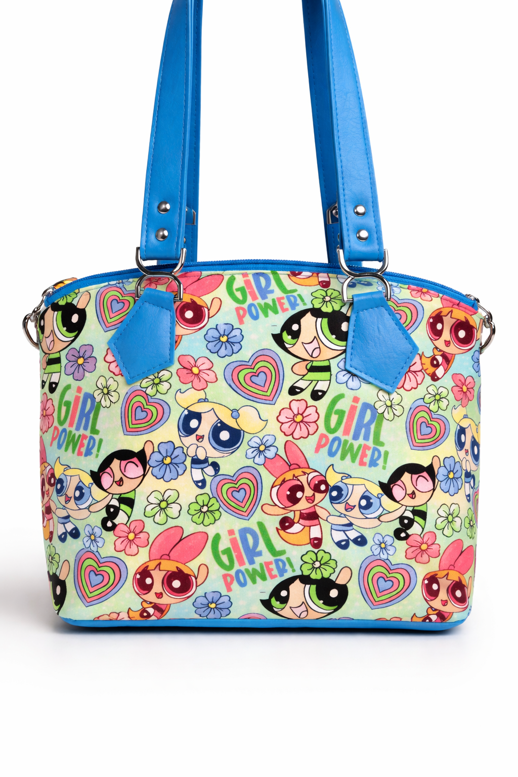 Girl Power Puff Domed Handbag