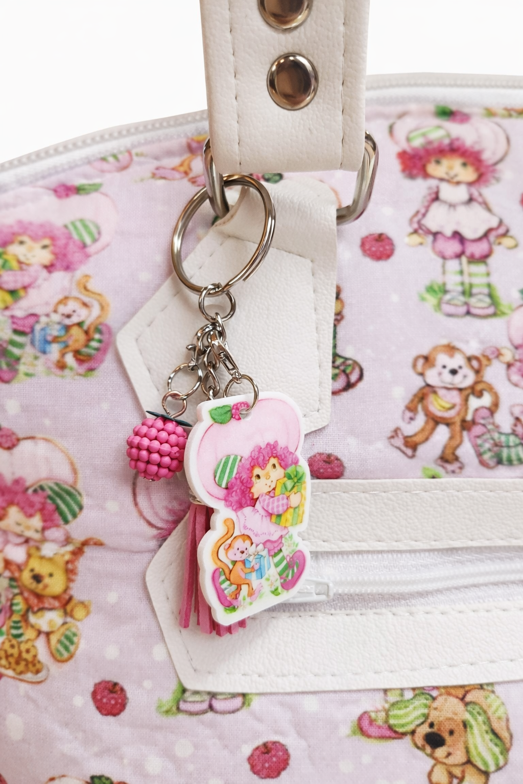 Scented Option! Raspberry Girl Domed Handbag