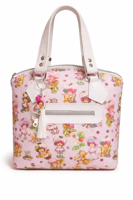 Scented Option! Raspberry Girl Domed Handbag