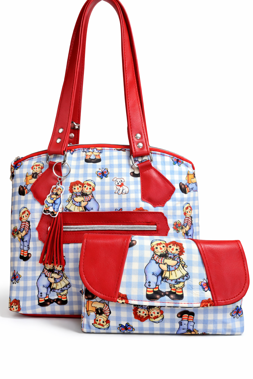 Raggedy Ann & Andy Rag Doll Accordion Wallet