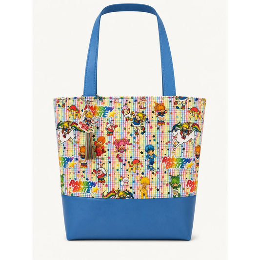 80's Rainbow Brite & Friends Zippered Tote Bag