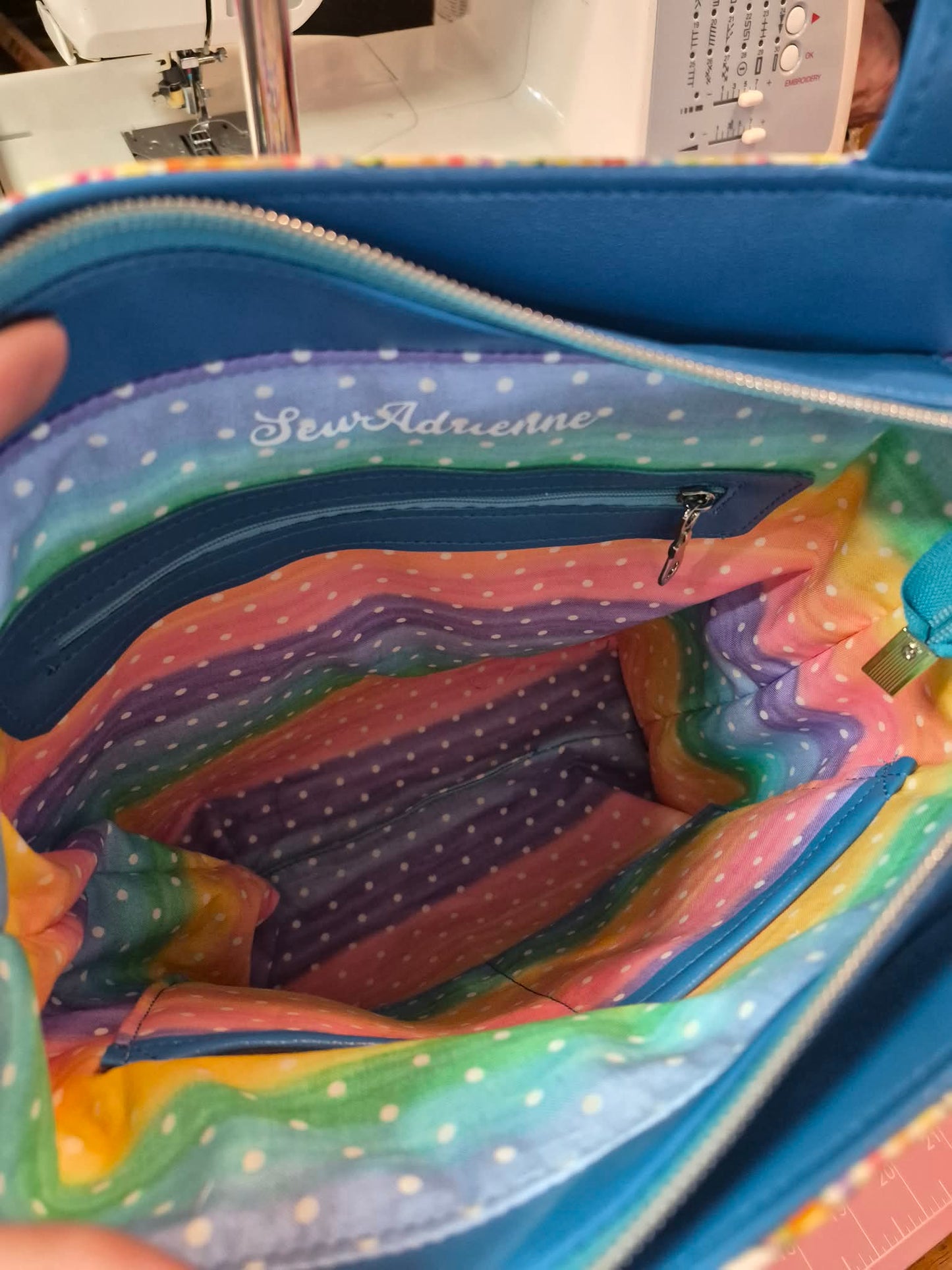 80's Rainbow Brite & Friends Zippered Tote Bag