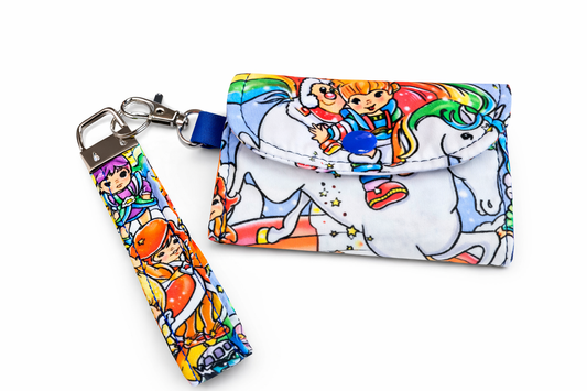 Rainbow Friends Key Fob & Card Holder Set