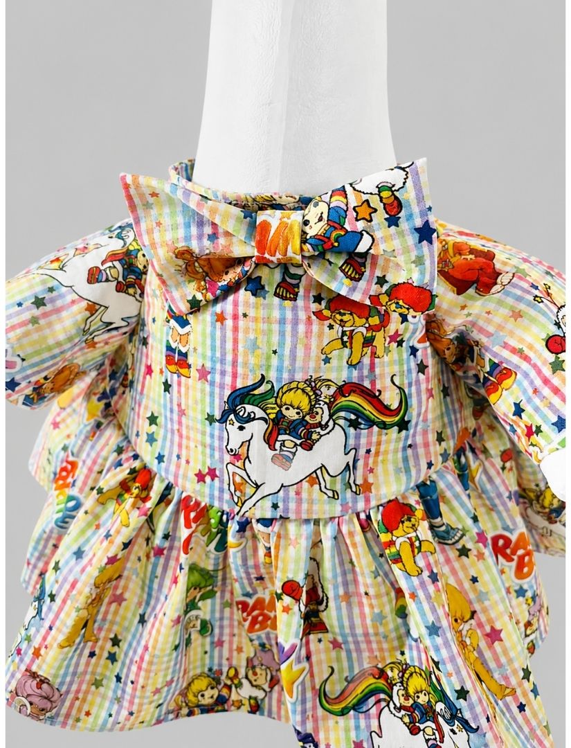 Rainbow Brite Porch Goose Dress Set