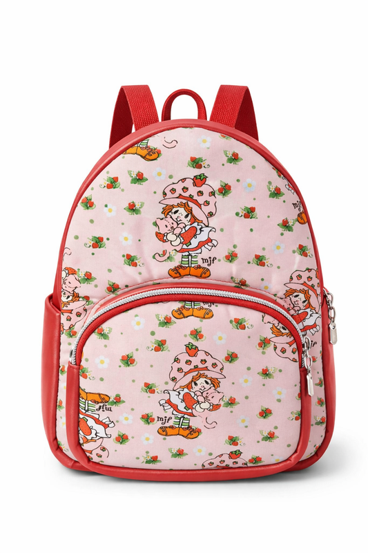 Scented Option! Originial 1978 Drawing Strawberry Girl Collab with Creator Muriel J. Fahrion Backpack