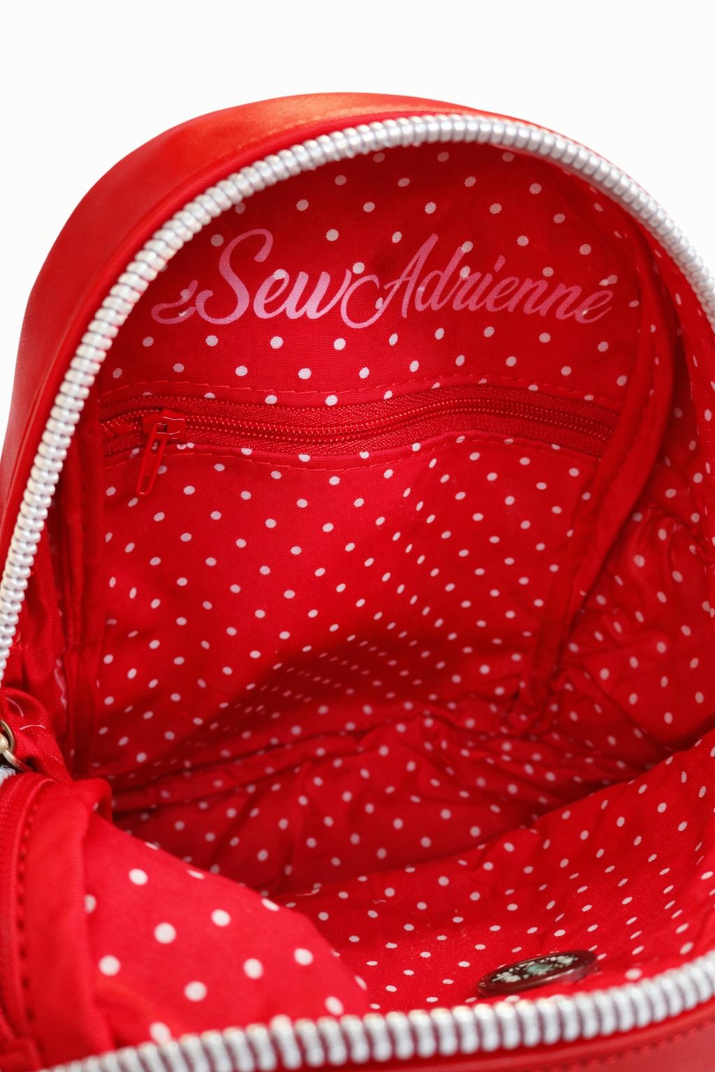 Scented Option! Strawberry Girl Small Backpack Crossbody