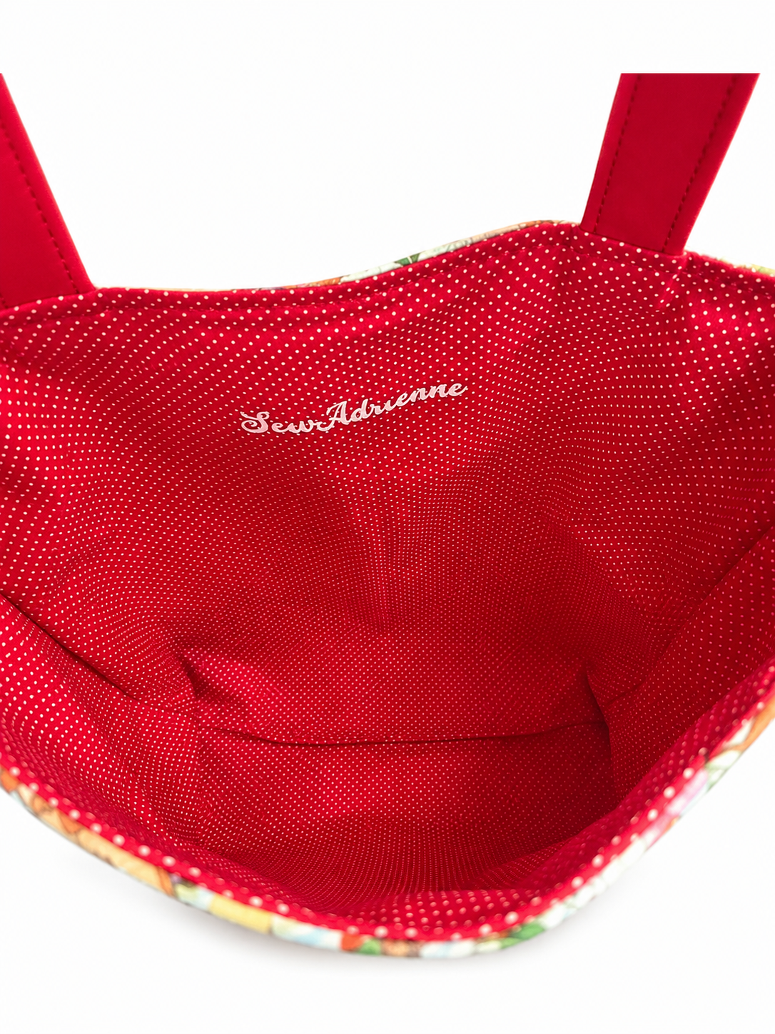 Strawberry Girl Caring Bears Collab Red Simple Tote Bag