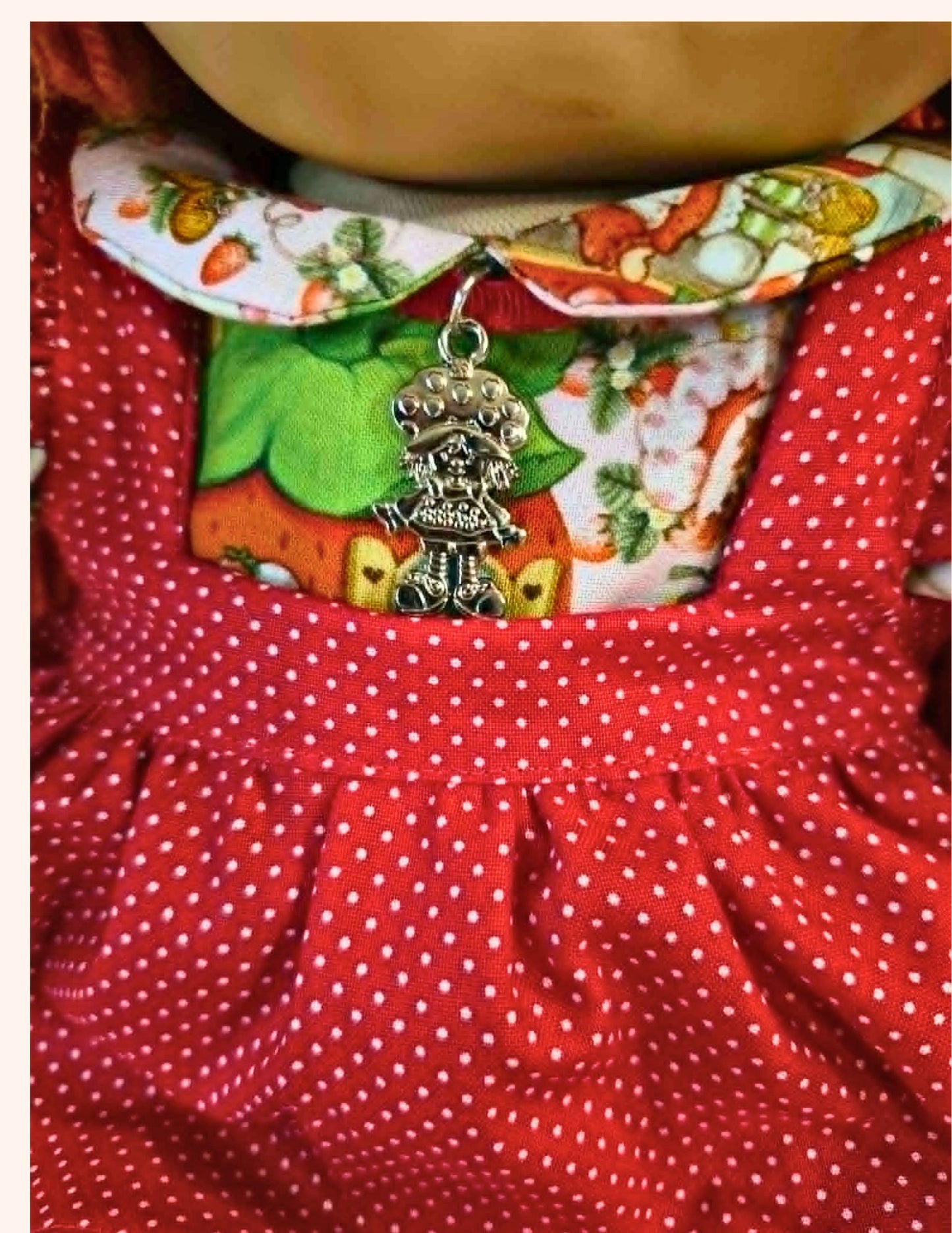80's Strawberry Girl Cabbage Patch Kids Dress Set Made to Order