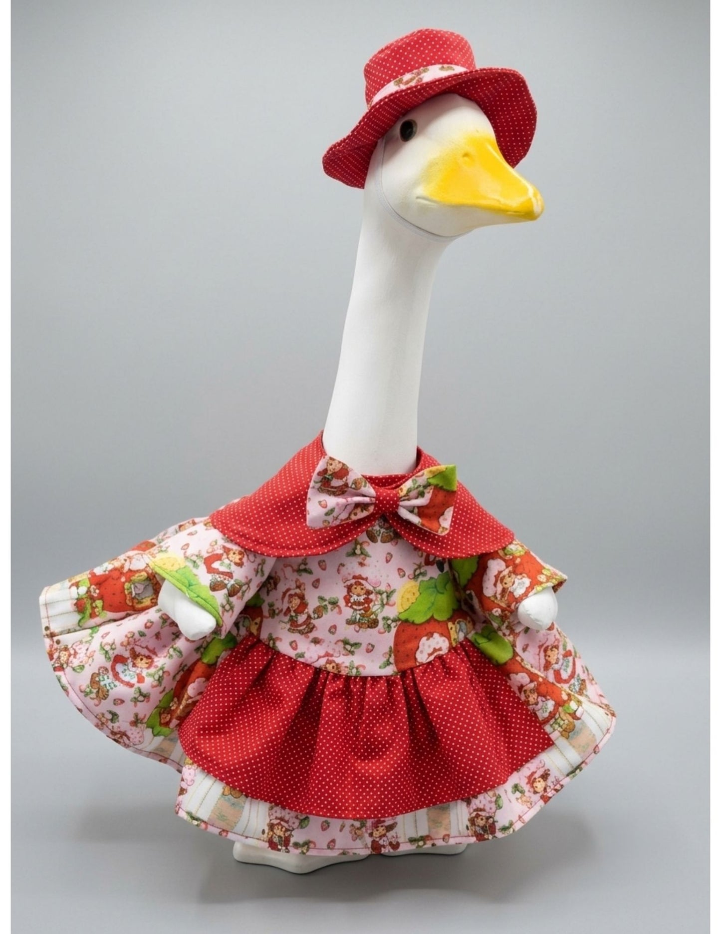 Strawberry Shortcake Porch Goose Dress Set