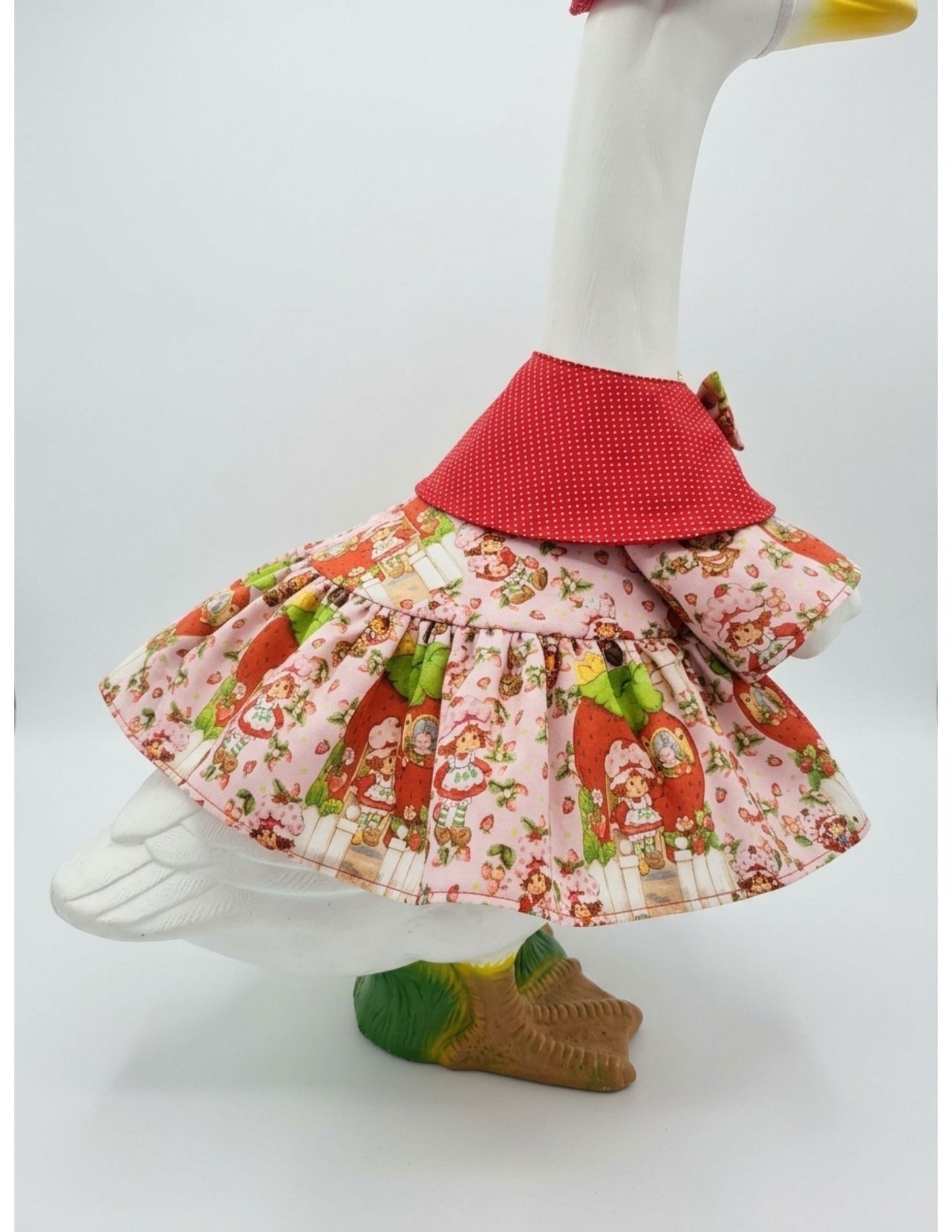 Strawberry Shortcake Porch Goose Dress Set